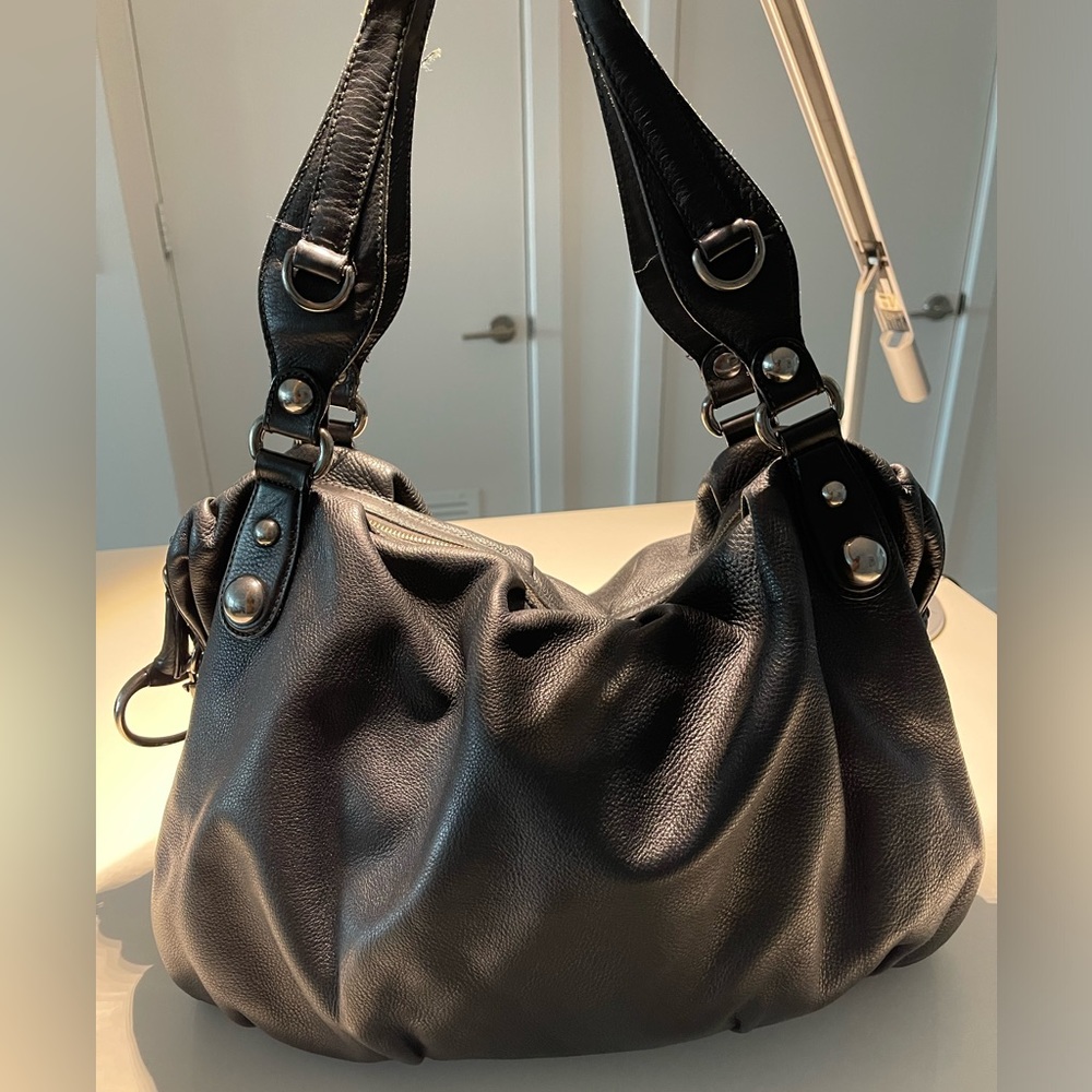 Gucci leather Horsebit bag